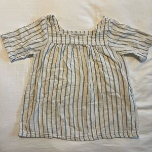 Conscious Clothing striped top tunic s
